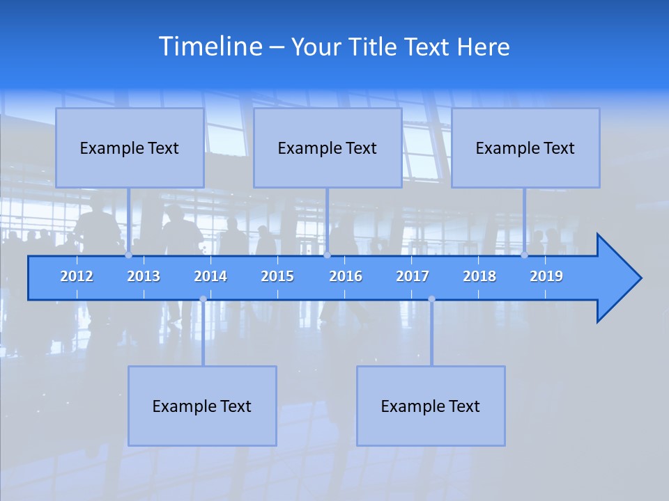 Travel Shadow Back PowerPoint Template