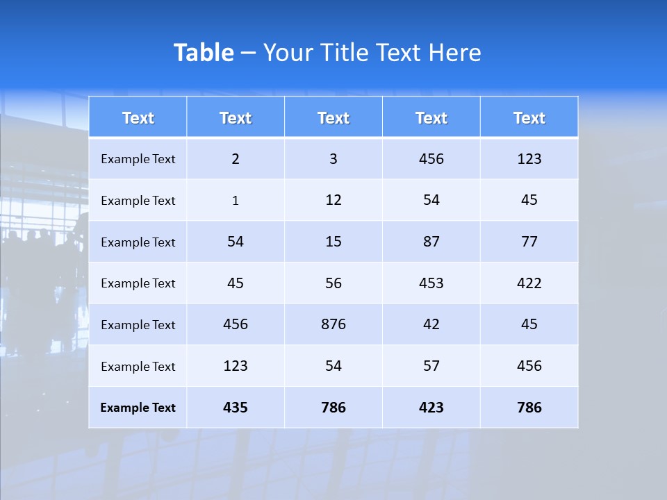 Travel Shadow Back PowerPoint Template