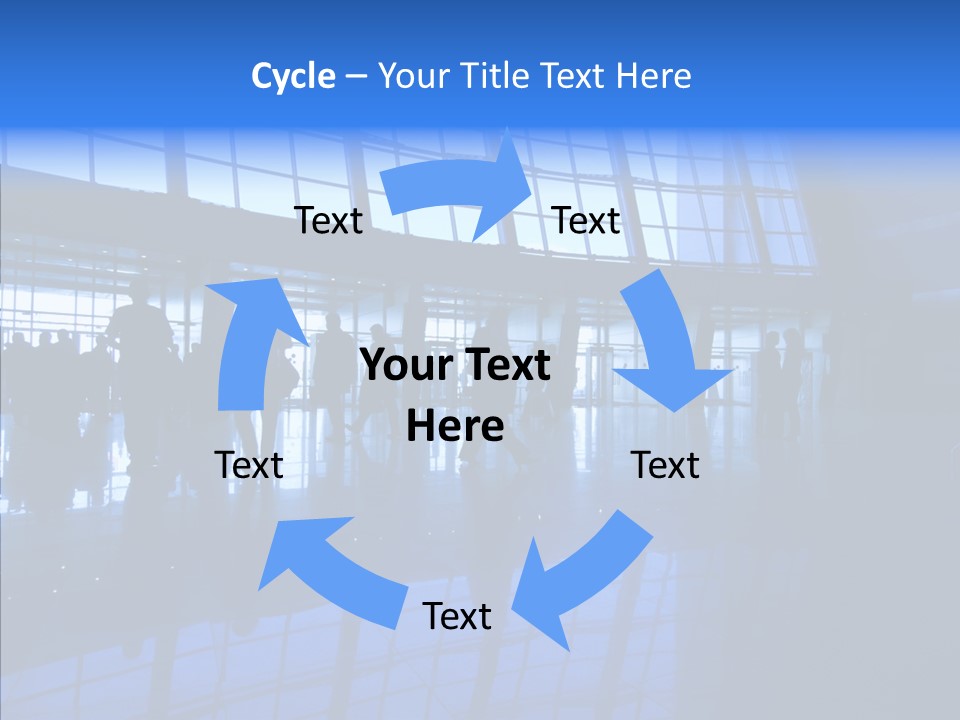 Travel Shadow Back PowerPoint Template