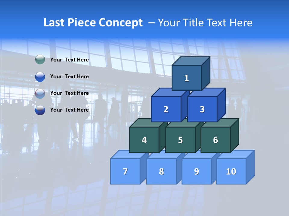 Travel Shadow Back PowerPoint Template