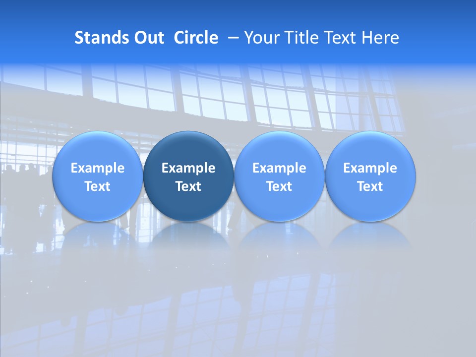 Travel Shadow Back PowerPoint Template