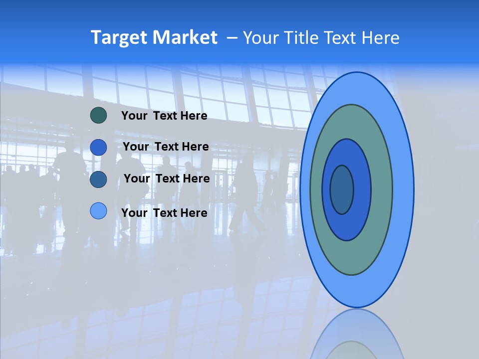 Travel Shadow Back PowerPoint Template