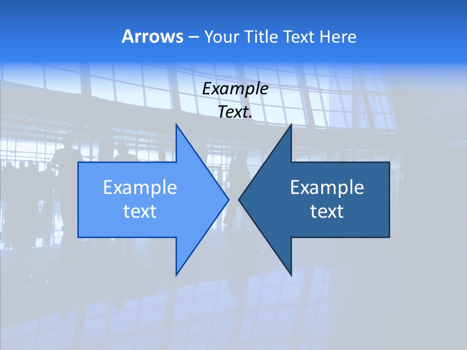 Travel Shadow Back PowerPoint Template