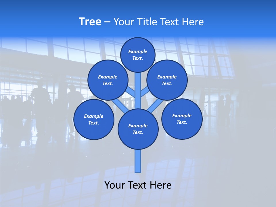 Travel Shadow Back PowerPoint Template