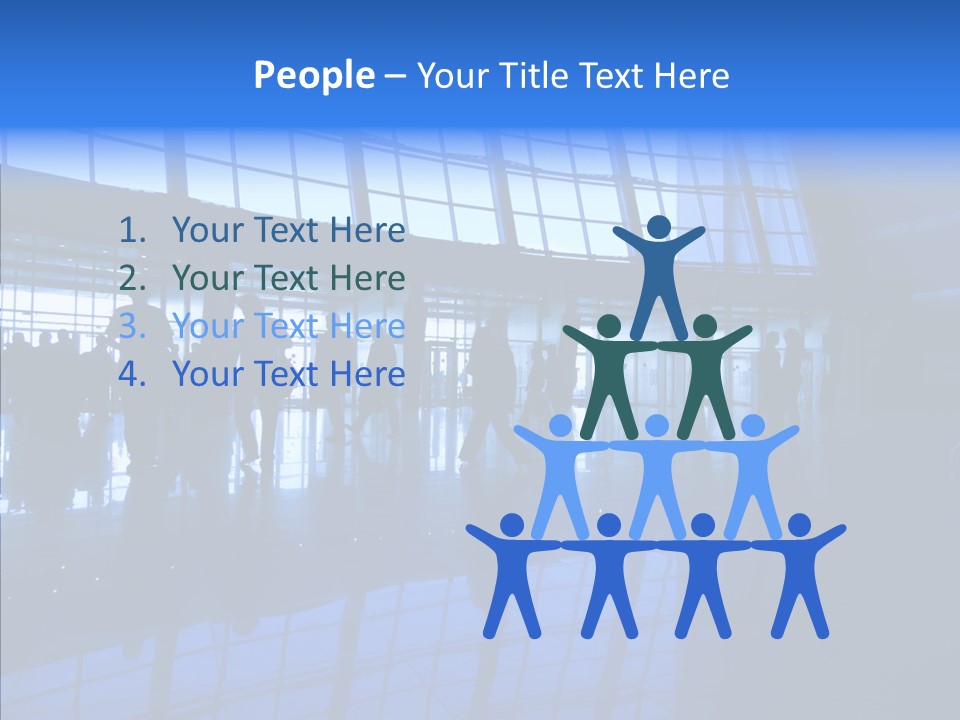 Travel Shadow Back PowerPoint Template