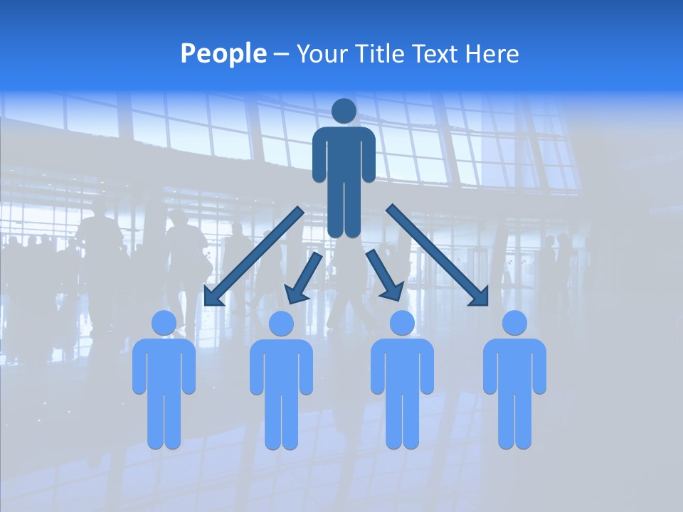 Travel Shadow Back PowerPoint Template