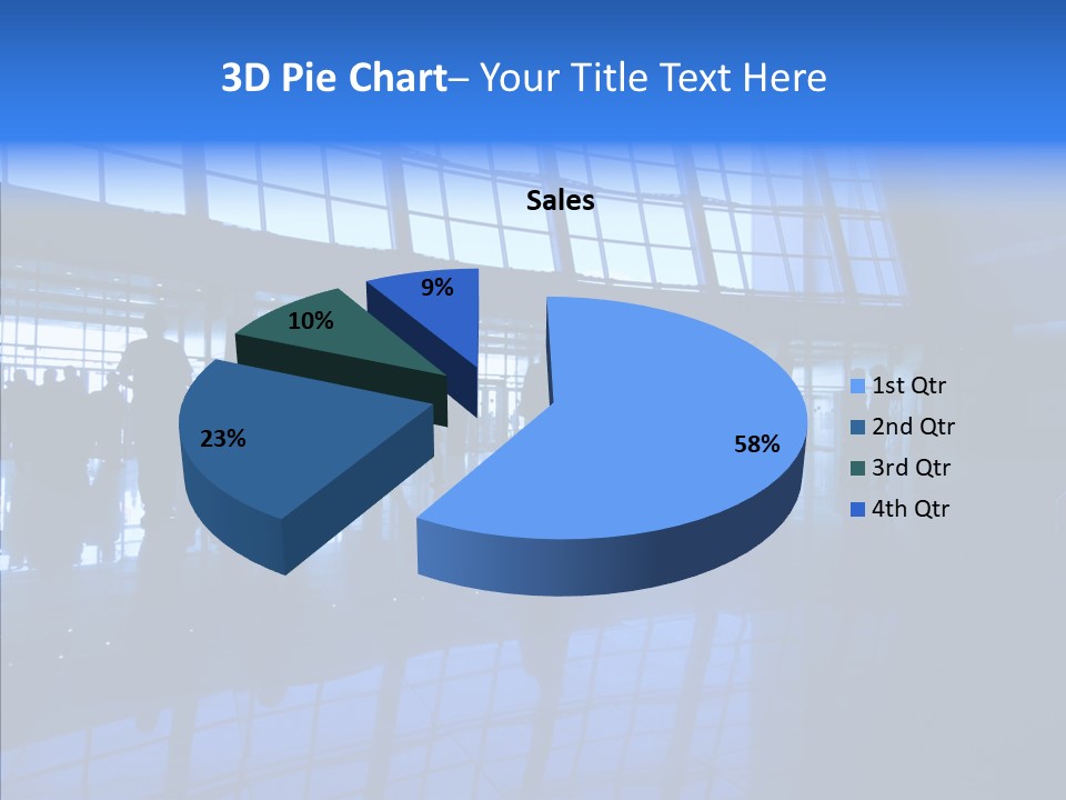 Travel Shadow Back PowerPoint Template