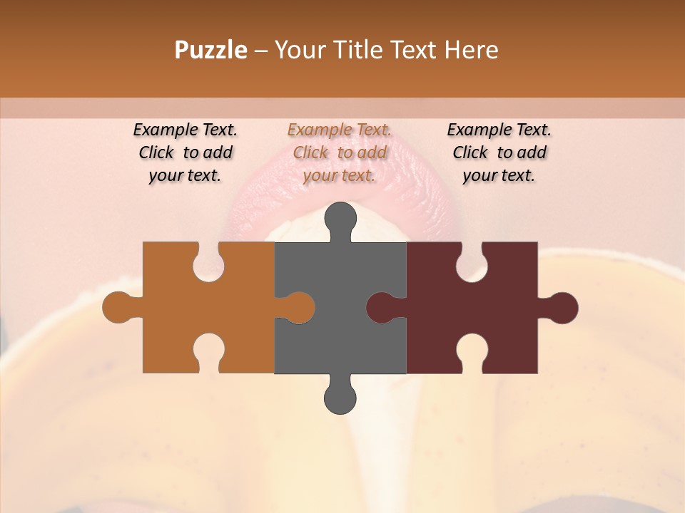 Smile Mouth Lifestyles PowerPoint Template