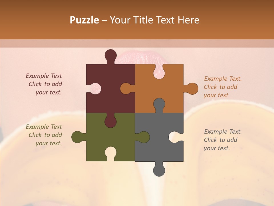 Smile Mouth Lifestyles PowerPoint Template