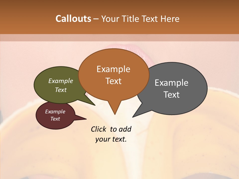 Smile Mouth Lifestyles PowerPoint Template