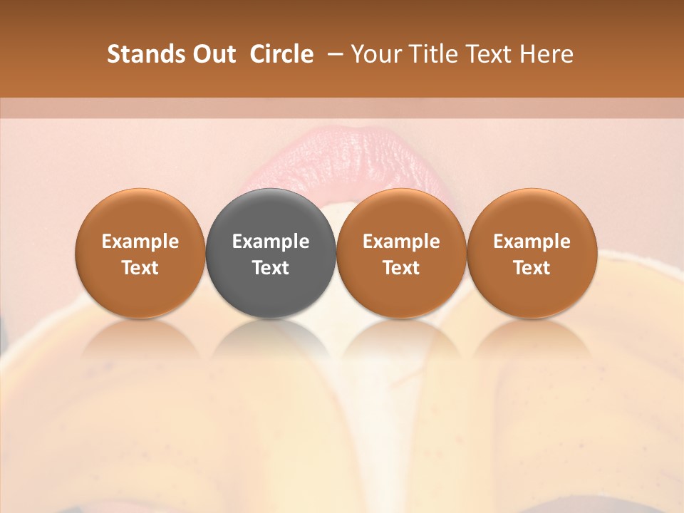 Smile Mouth Lifestyles PowerPoint Template