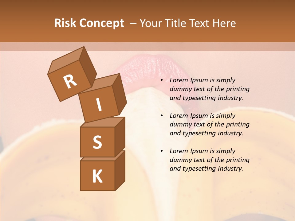 Smile Mouth Lifestyles PowerPoint Template