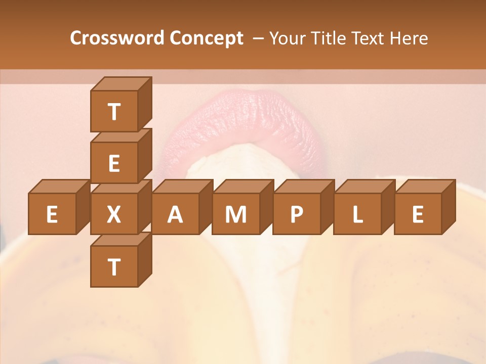 Smile Mouth Lifestyles PowerPoint Template