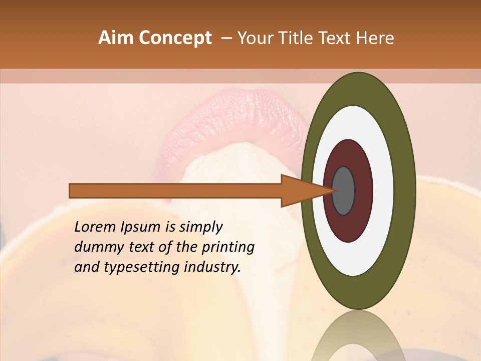 Smile Mouth Lifestyles PowerPoint Template