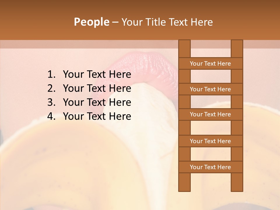 Smile Mouth Lifestyles PowerPoint Template