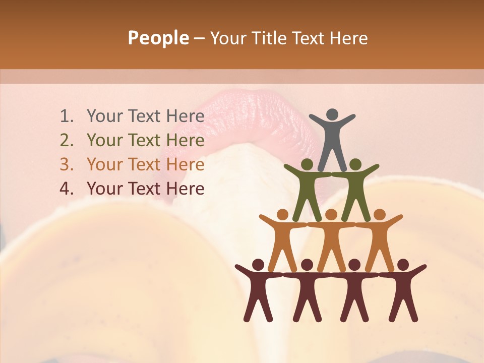 Smile Mouth Lifestyles PowerPoint Template