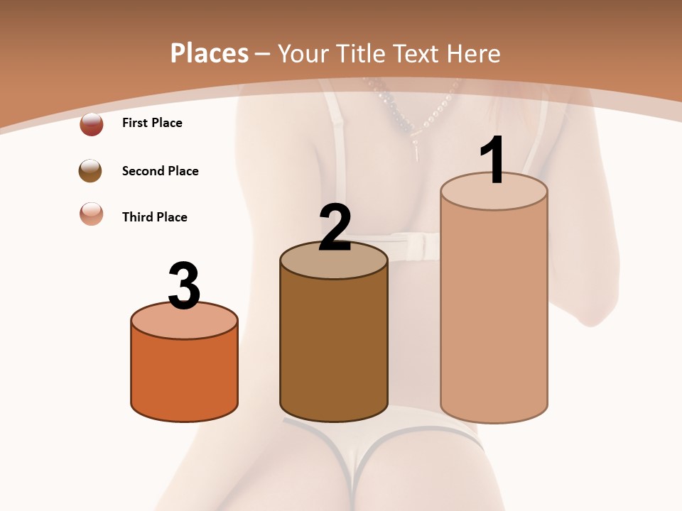 Panties Voluptuous Strings PowerPoint Template