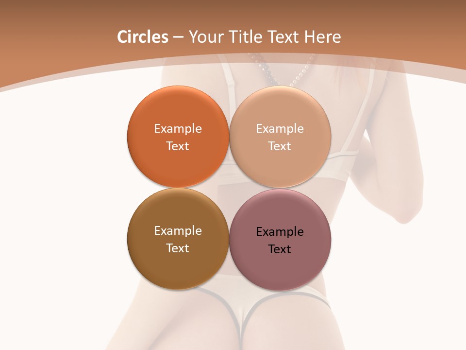 Panties Voluptuous Strings PowerPoint Template