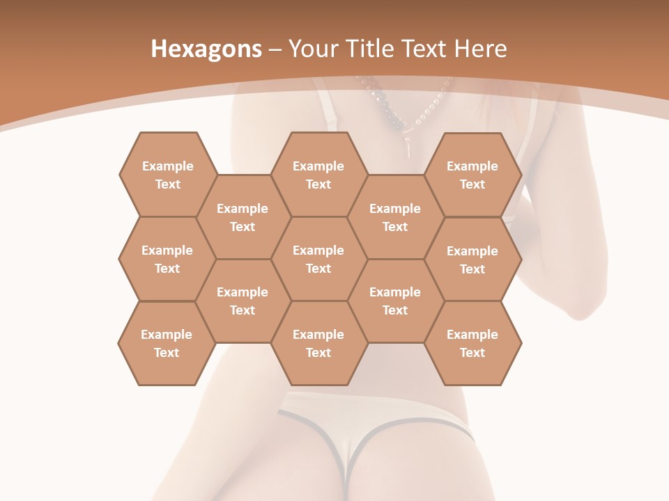 Panties Voluptuous Strings PowerPoint Template