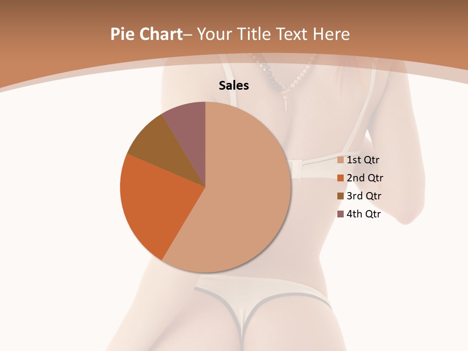 Panties Voluptuous Strings PowerPoint Template