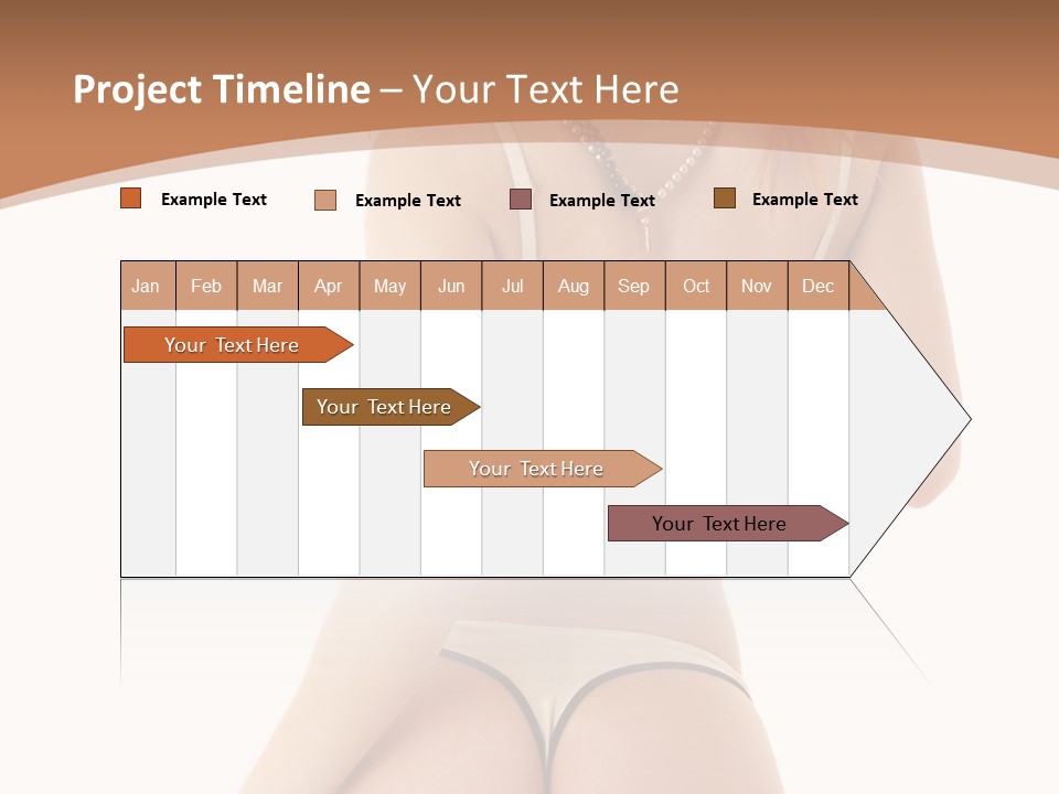 Panties Voluptuous Strings PowerPoint Template