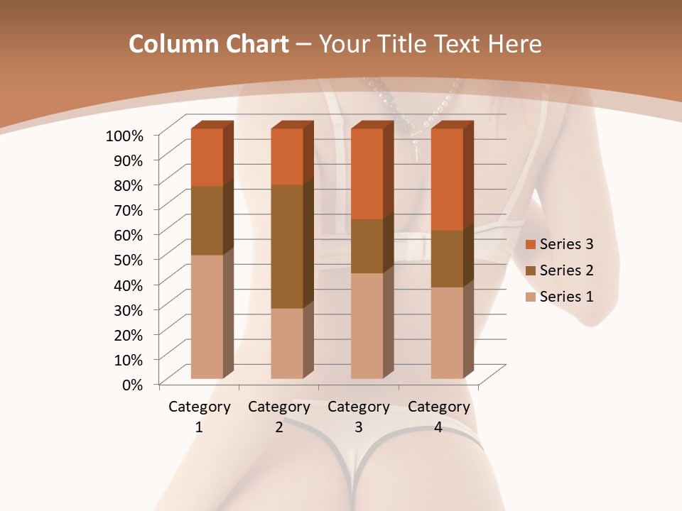 Panties Voluptuous Strings PowerPoint Template