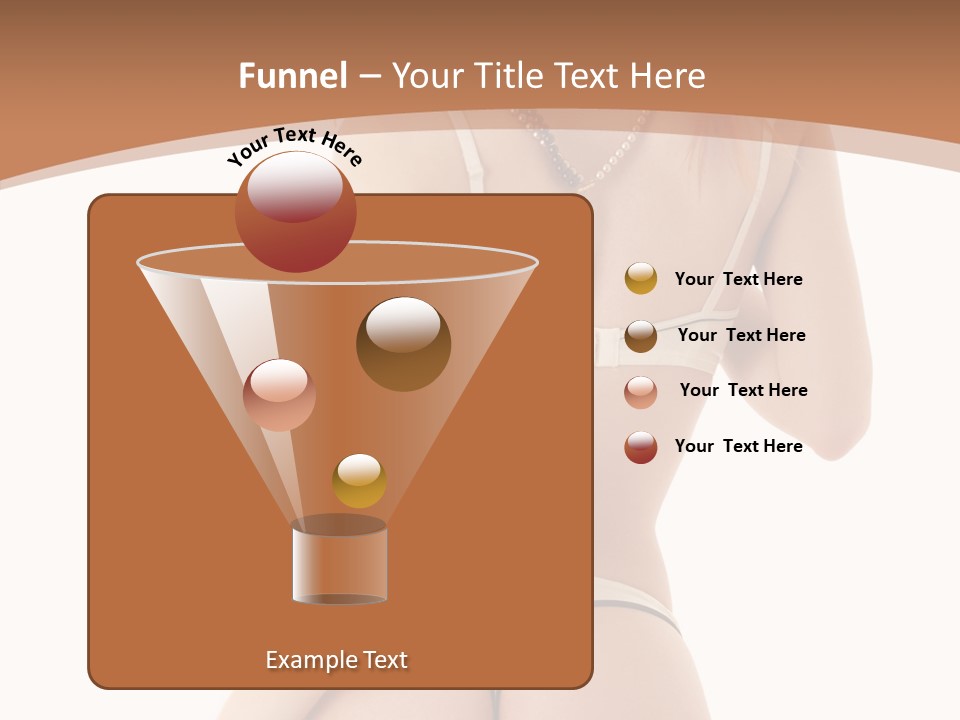 Panties Voluptuous Strings PowerPoint Template