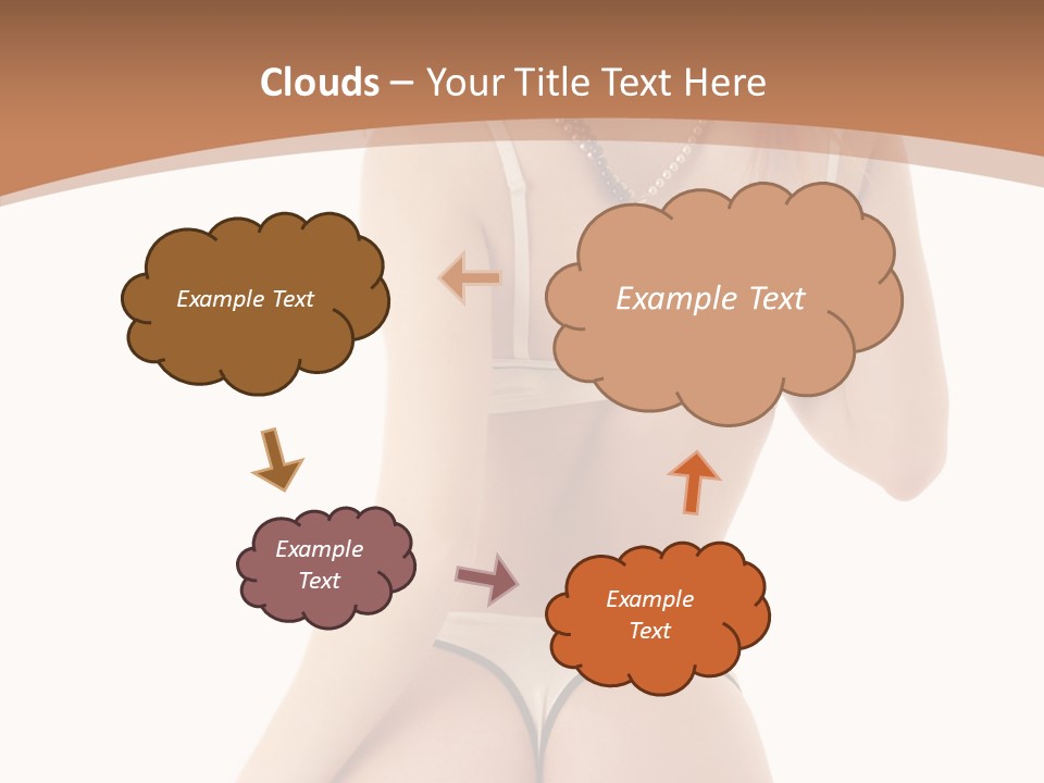 Panties Voluptuous Strings PowerPoint Template