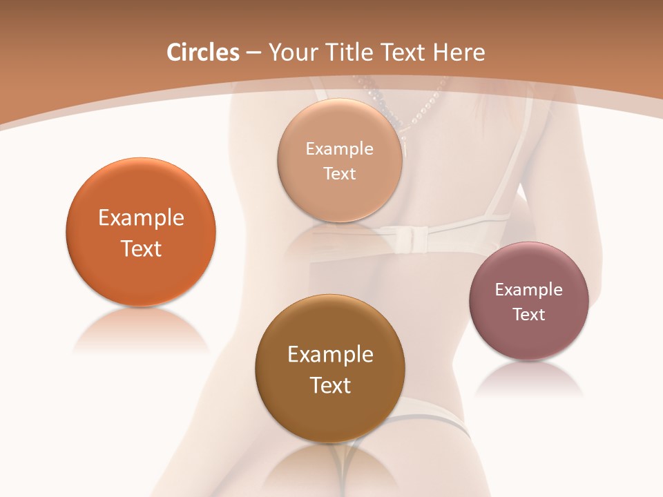 Panties Voluptuous Strings PowerPoint Template