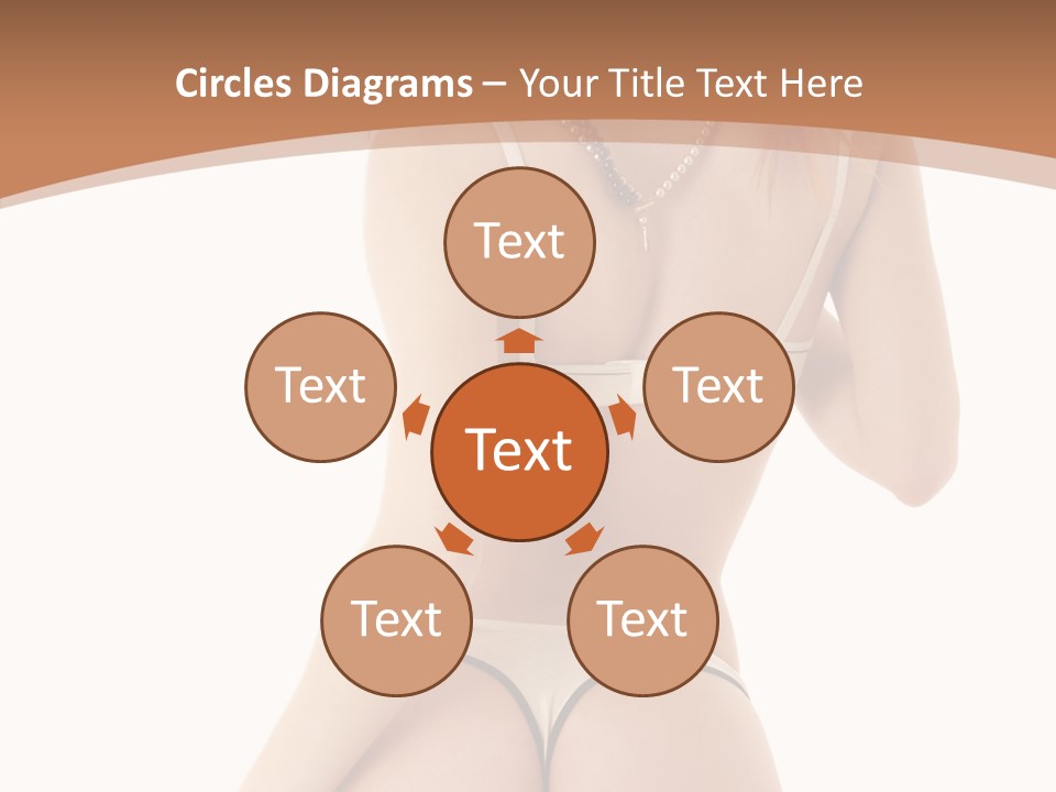 Panties Voluptuous Strings PowerPoint Template