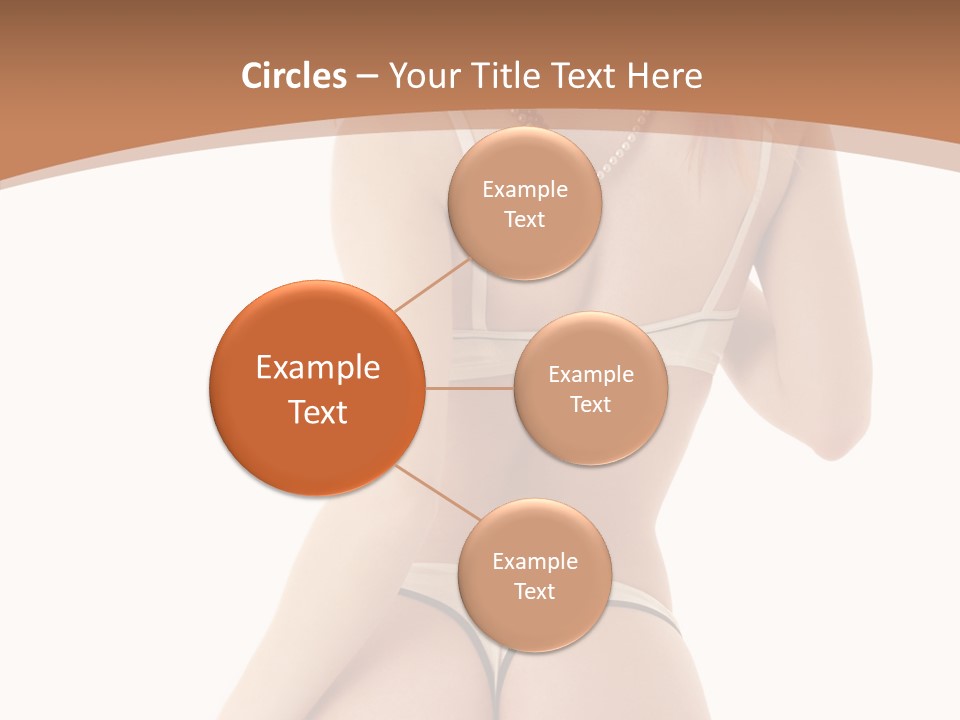 Panties Voluptuous Strings PowerPoint Template