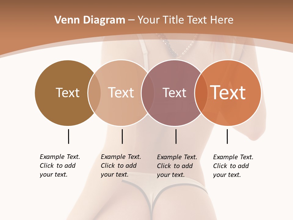 Panties Voluptuous Strings PowerPoint Template