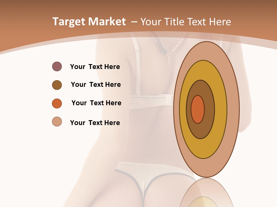 Panties Voluptuous Strings PowerPoint Template