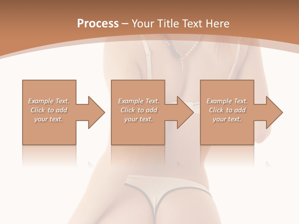 Panties Voluptuous Strings PowerPoint Template