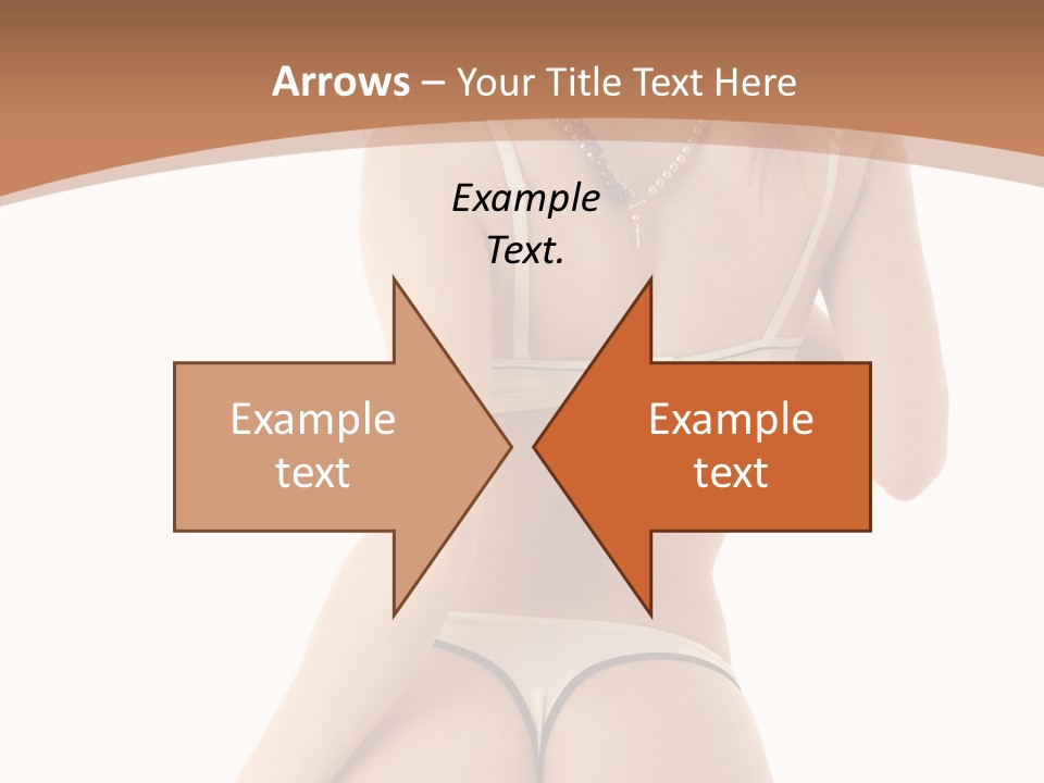 Panties Voluptuous Strings PowerPoint Template