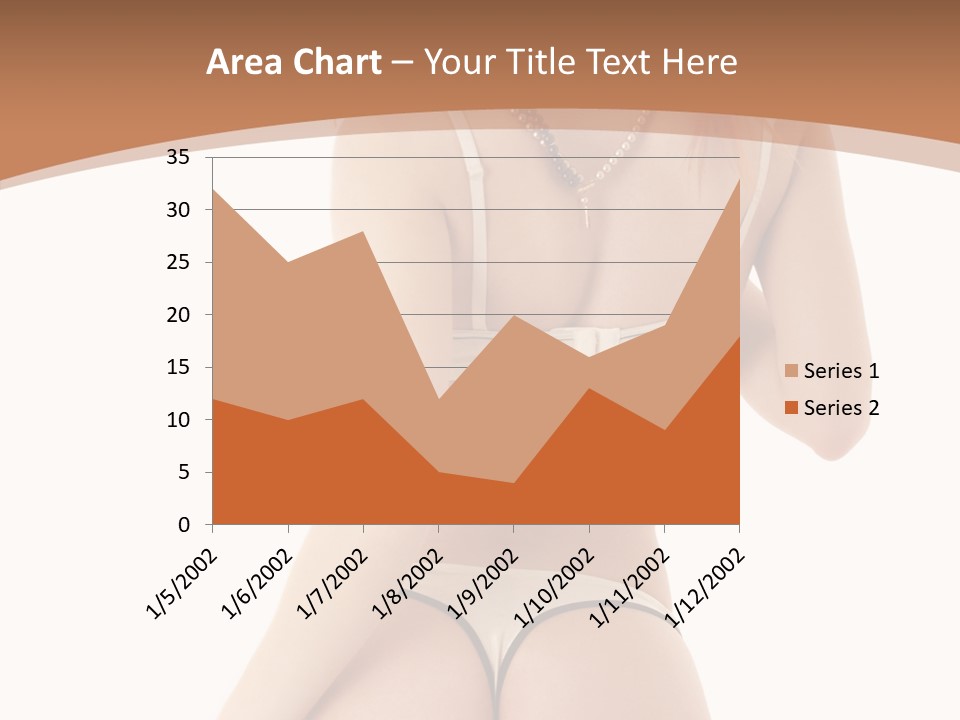 Panties Voluptuous Strings PowerPoint Template