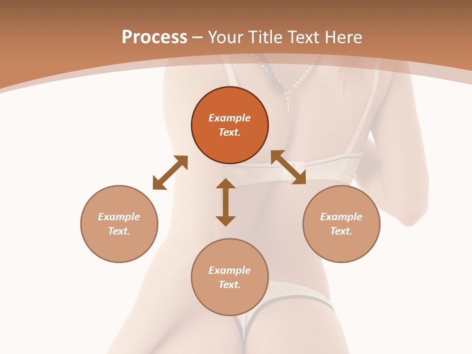 Panties Voluptuous Strings PowerPoint Template