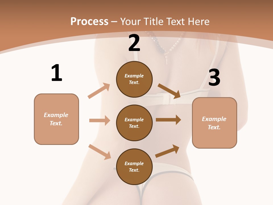 Panties Voluptuous Strings PowerPoint Template