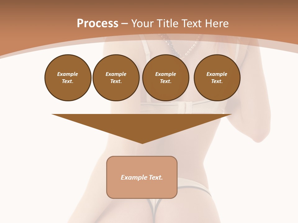 Panties Voluptuous Strings PowerPoint Template
