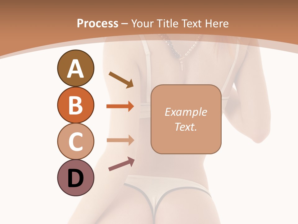 Panties Voluptuous Strings PowerPoint Template