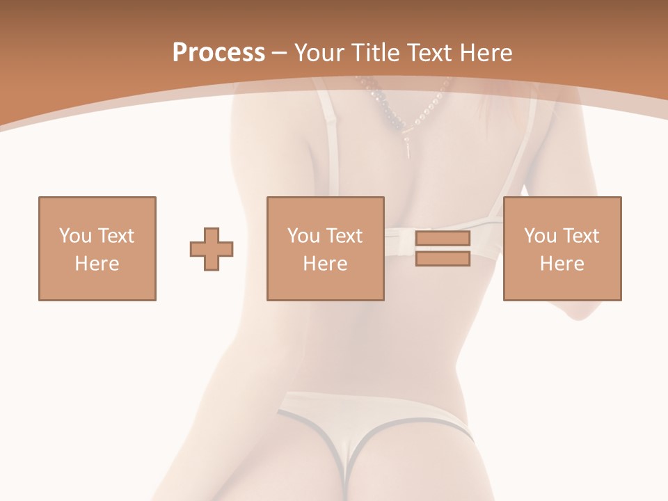 Panties Voluptuous Strings PowerPoint Template