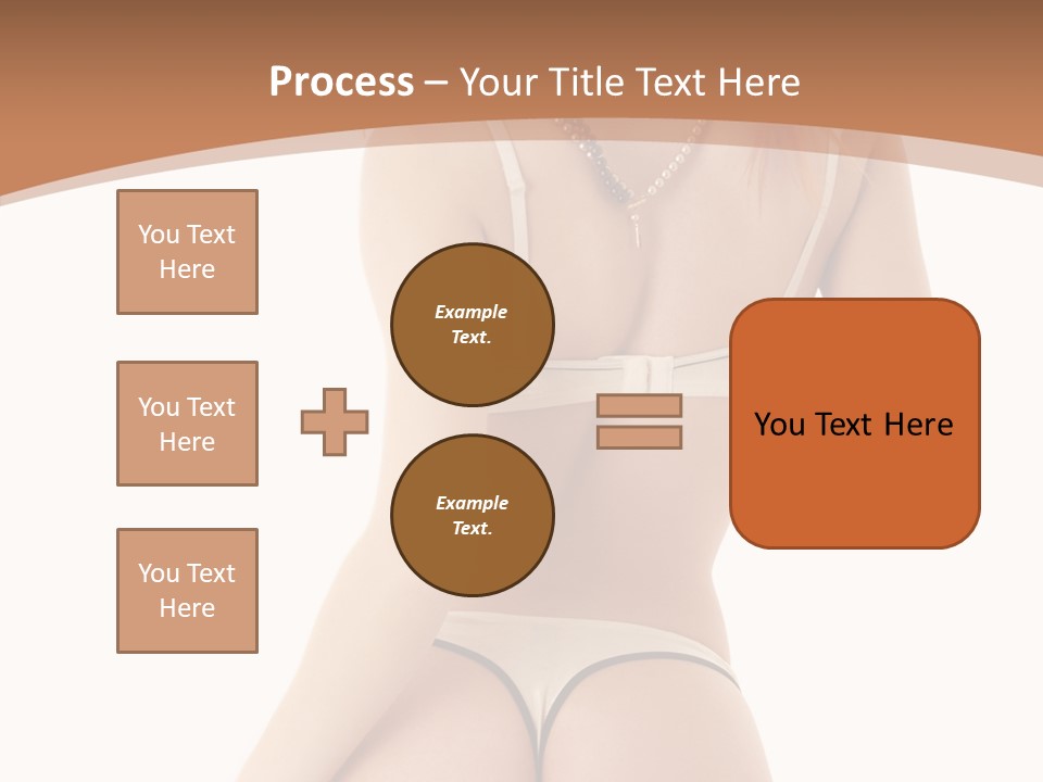 Panties Voluptuous Strings PowerPoint Template