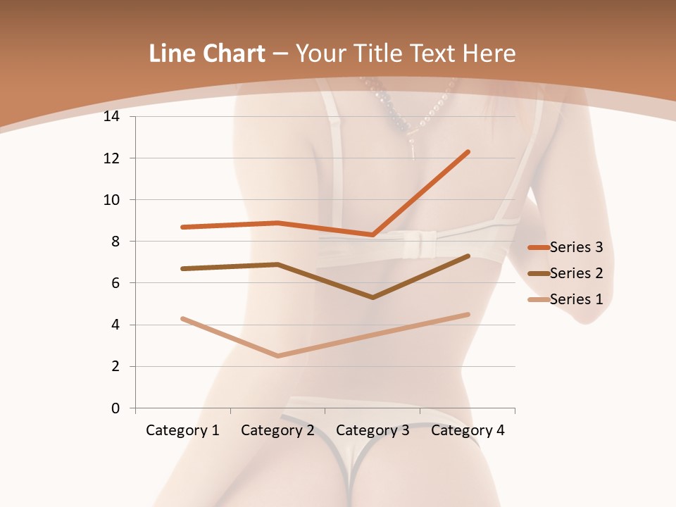 Panties Voluptuous Strings PowerPoint Template
