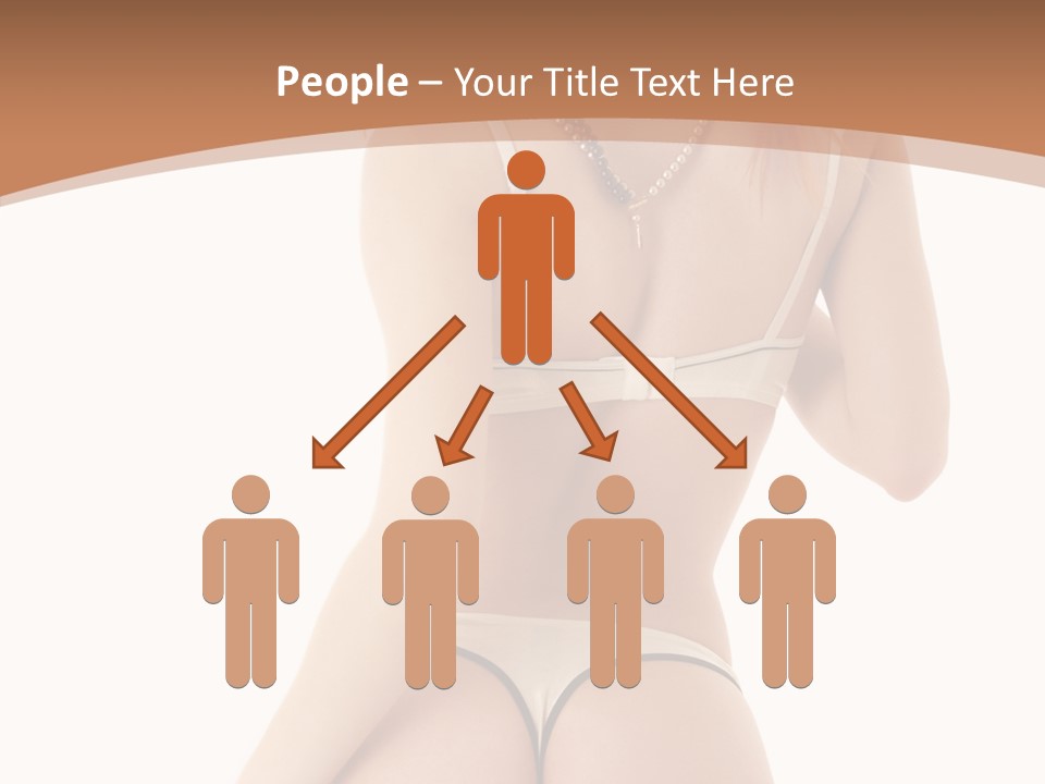 Panties Voluptuous Strings PowerPoint Template