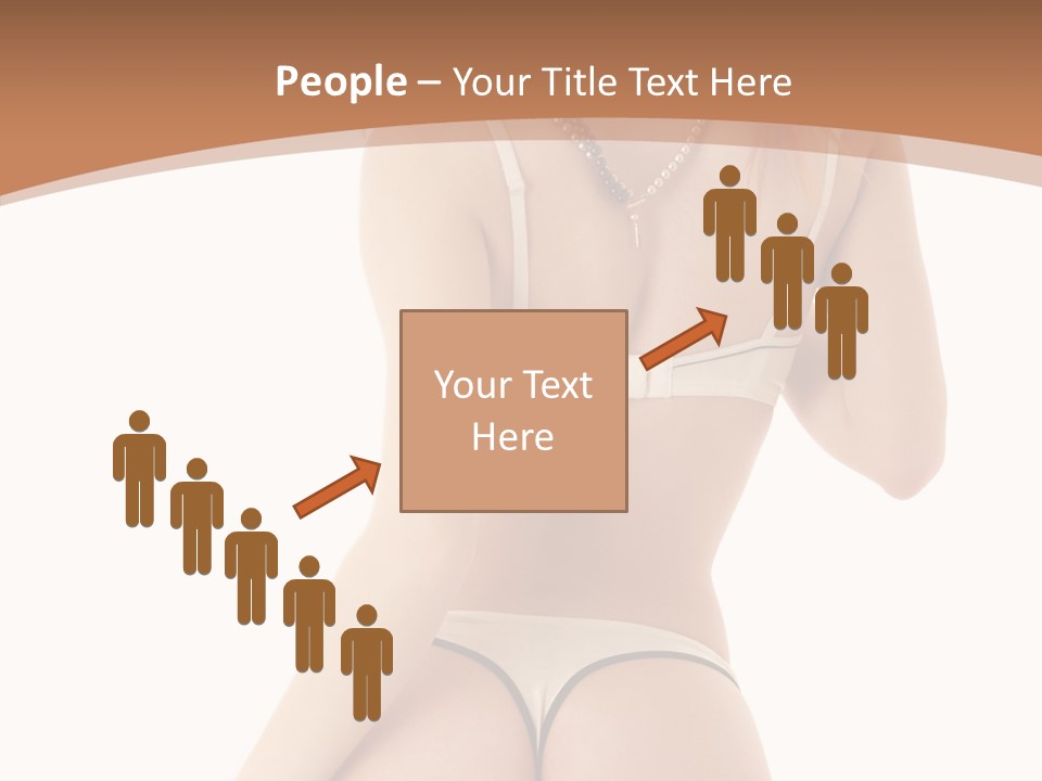 Panties Voluptuous Strings PowerPoint Template