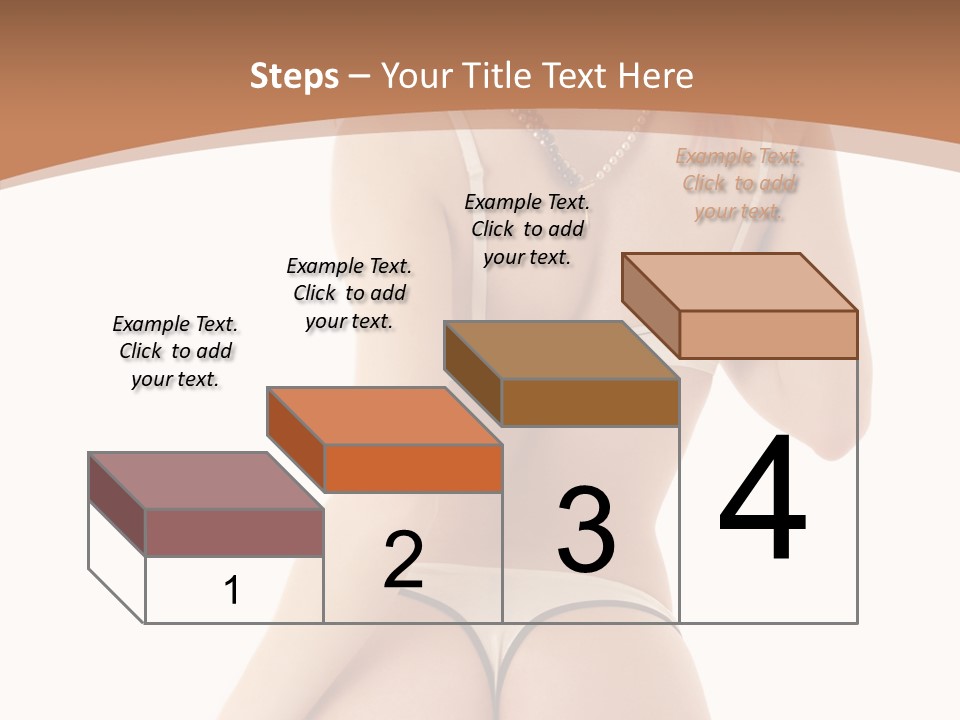 Panties Voluptuous Strings PowerPoint Template