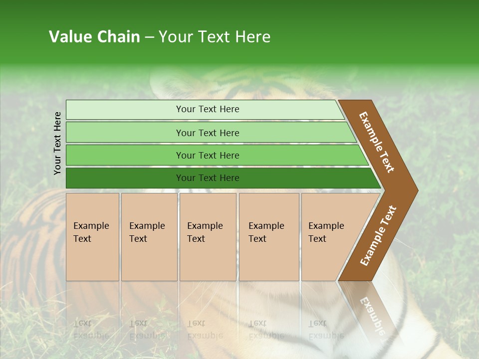 Team Corporation Figure PowerPoint Template
