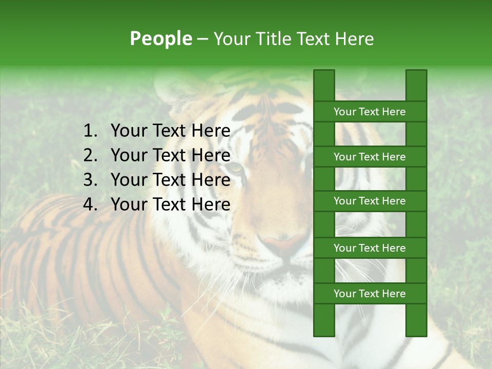 Team Corporation Figure PowerPoint Template