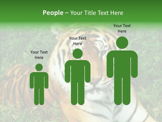 Team Corporation Figure PowerPoint Template
