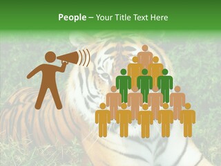 Team Corporation Figure PowerPoint Template